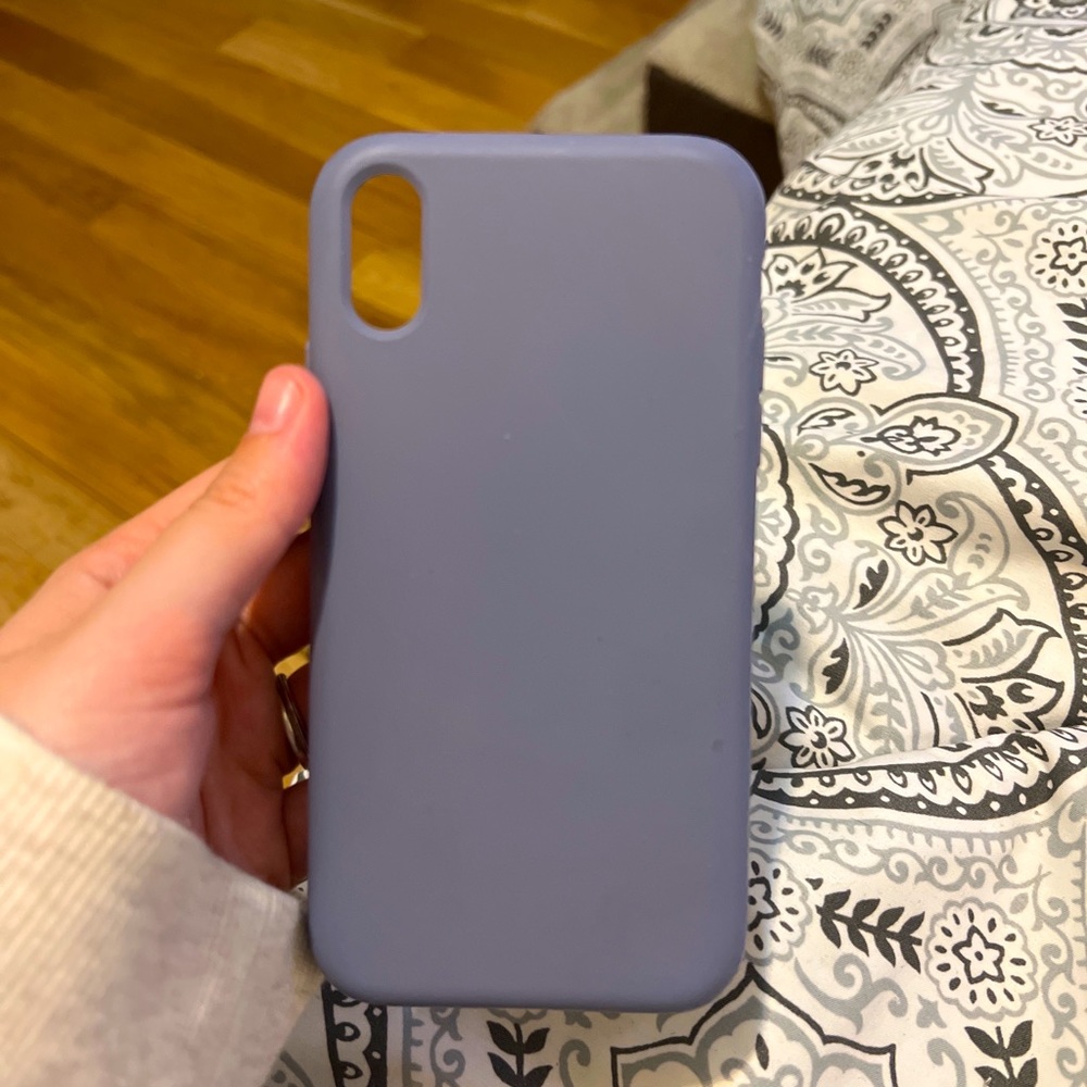 purple iphone xr case